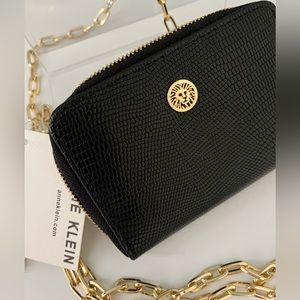 Anne Klein Wallet on Chain Strap